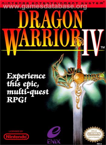 Cover Dragon Warrior IV for NES